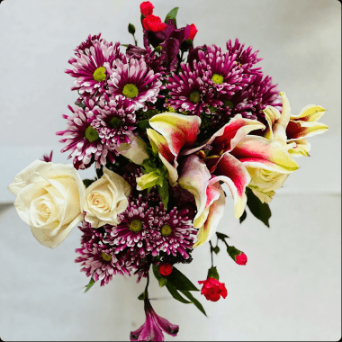 Composition florale de deuil 5