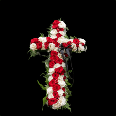 Composition florale de deuil 6
